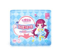 七度空(kōng)間(jiān)純棉超薄275mm夜用(yòng)10片裝
