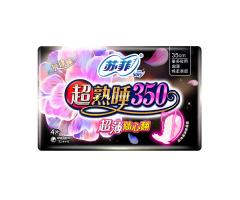 蘇菲超熟睡(shuì)超薄随心翻350夜用(yòng)4片